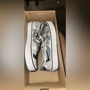 Vans Camouflage Slip-On Sneakers